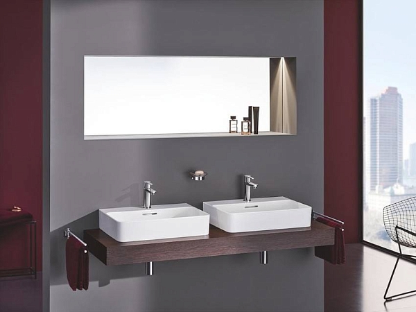 Смеситель для раковины Grohe Lineare New 32109001 хром изображение