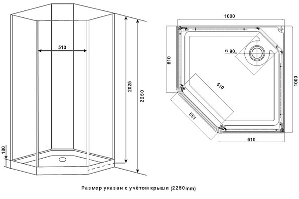 Душевая кабина Timo Premium ILMA 701 изображение