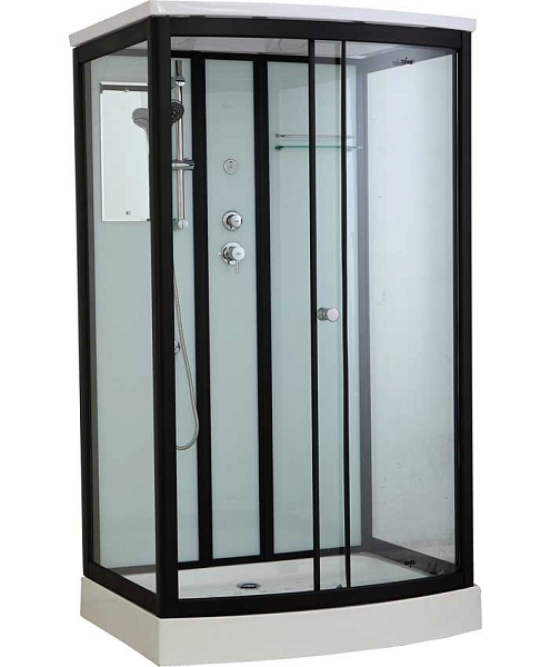 Душевая кабина Timo Standart T-6615 Black изображение