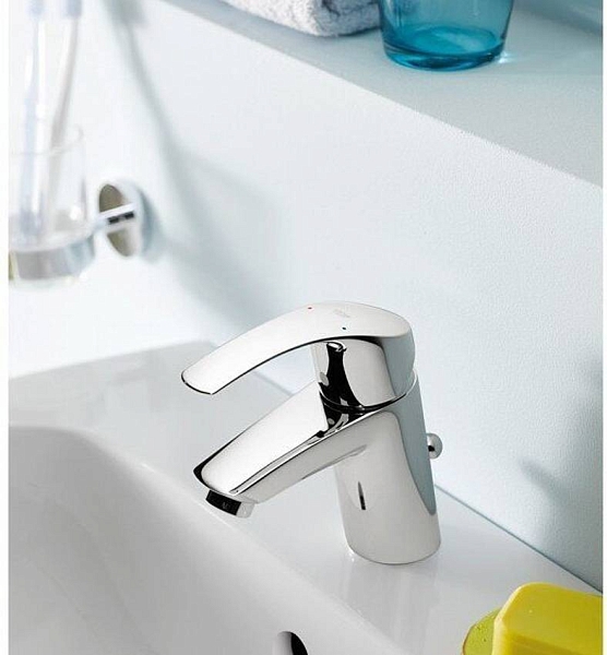 Смеситель для раковины Grohe Eurosmart 23372002 изображение