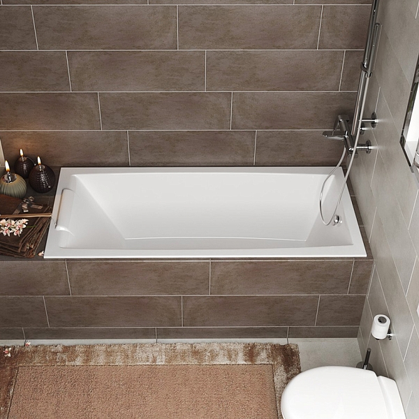Ванна акриловая Marka One Aelita 180x80 Slim изображение