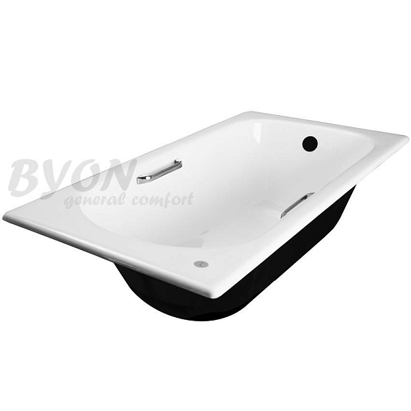 Ванна чугунная Byon B13 170x70x42 с ручками изображение