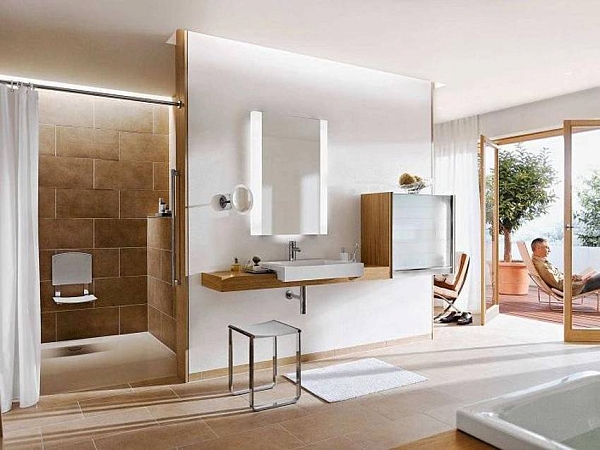 Табурет Keuco Plan 14982010051 хром, белый изображение