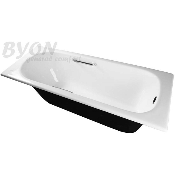 Ванна чугунная Byon B13 170x70x42 с ручками изображение