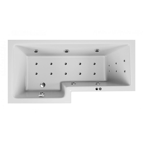 Ванна акриловая Vayer Options 165х85/70 L изображение