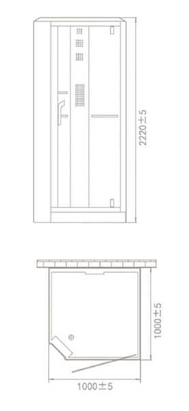 Душевая кабина Orans OLS-SR89101S white изображение