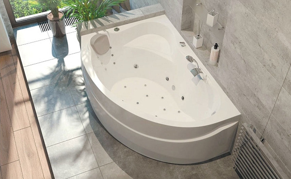 Ванна акриловая 1Marka Catania 150x105 L изображение