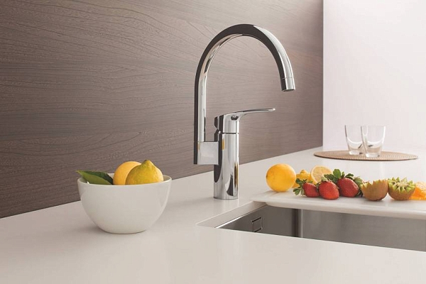 Смеситель для кухни Grohe Eurosmart 2021 33202003 хром изображение