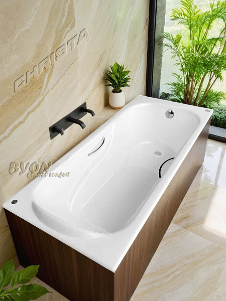 Ванна чугунная Byon Christa 180x80x45 изображение