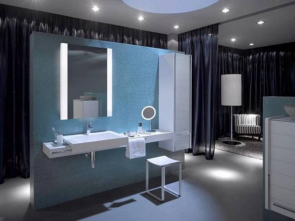 Табурет Keuco Plan 14982010051 хром, белый изображение