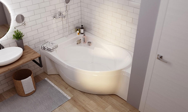 Ванна акриловая Marka One Ergonomika 158-175x110 L изображение