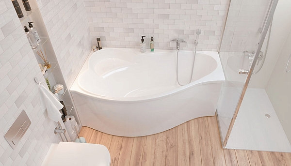 Ванна акриловая Marka One Gracia 150x90 L изображение