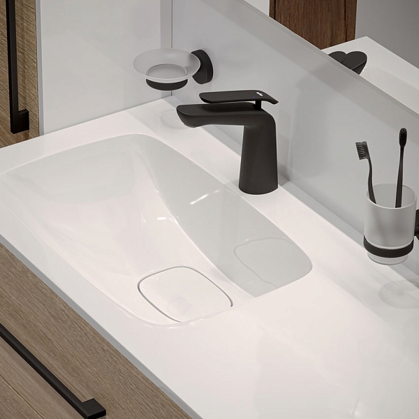 Смеситель для раковины Timo Olivia 3261/03F черный изображение