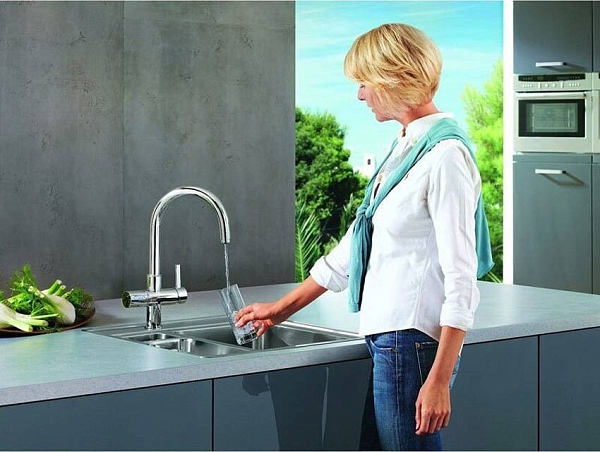 Смеситель для кухни Grohe Blue 33251000 изображение
