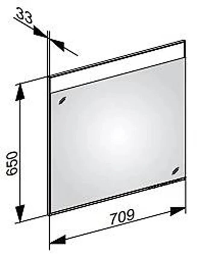 Зеркало с подсветкой Keuco Edition 400 11596171500 изображение