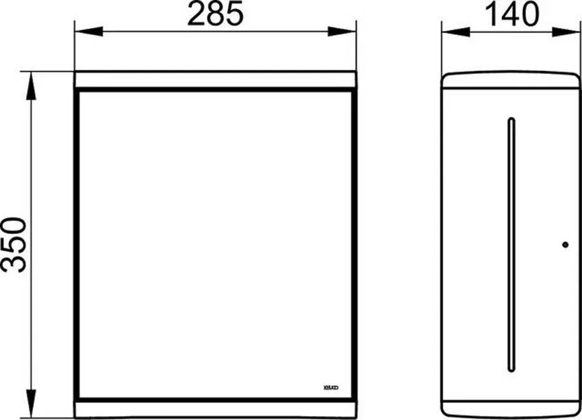 Дозатор бумажных полотенец Keuco Collection Moll 12785010200 изображение