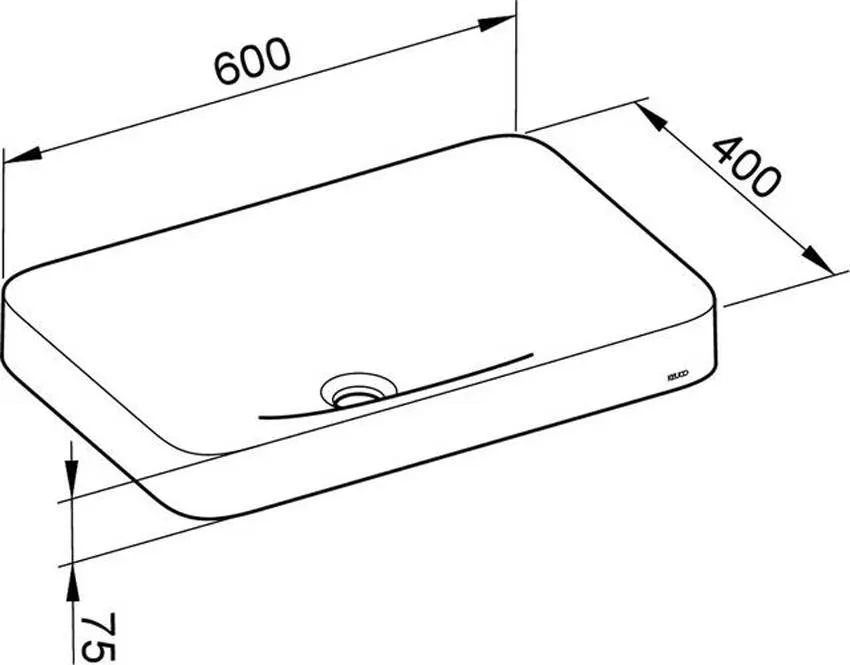 Раковина встраиваемая Keuco Edition 400 31570317500 изображение