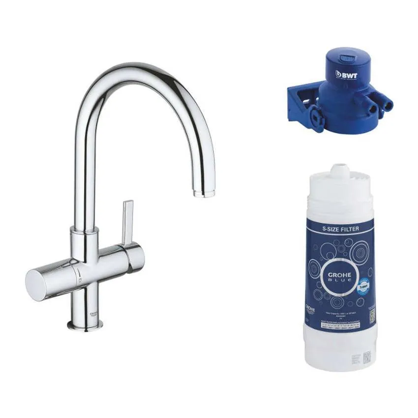 Смеситель для кухни Grohe Blue Pure 119711 хром с функцией фильтрации