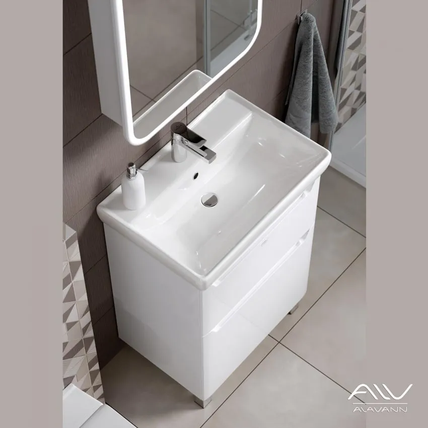Комплект мебели Alavann Lana 70 белый изображение