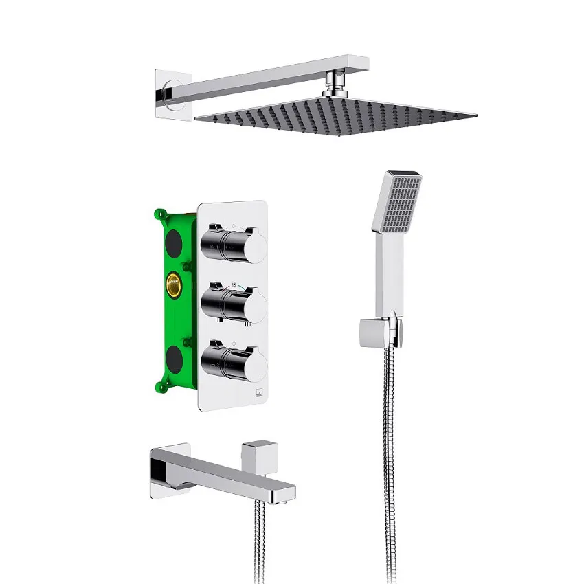 Душевая система встроенная с термостатом Timo Petruma SX-5149/00SM хром