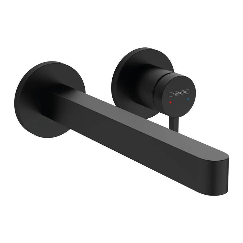 Смеситель для раковины Hansgrohe Finoris 76050670, матовый черный