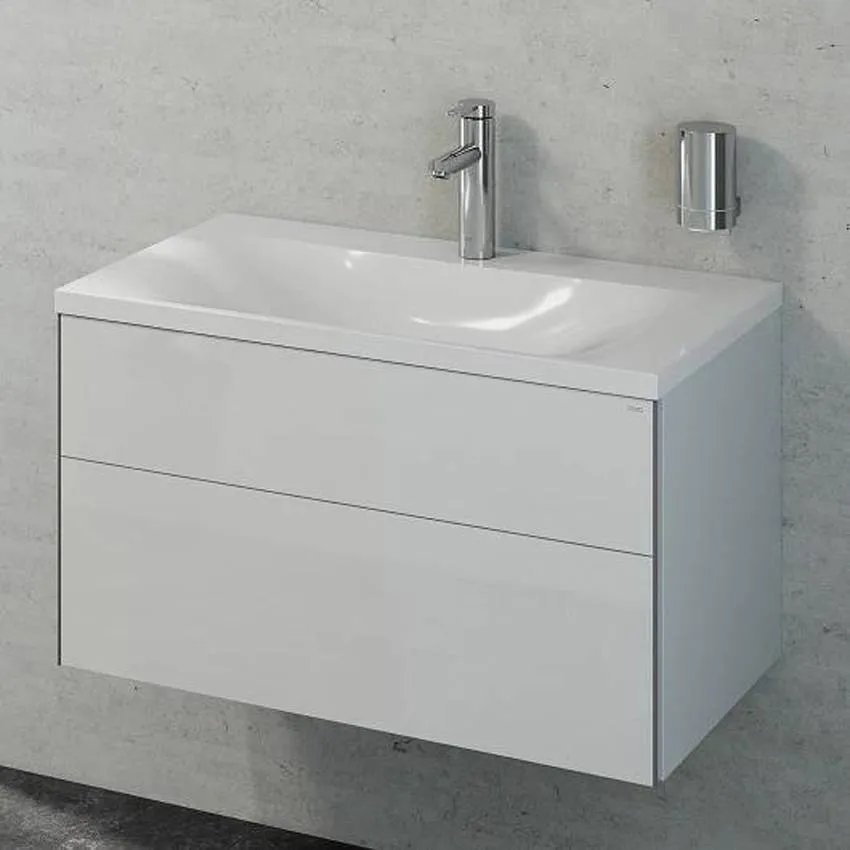 Тумба с раковиной Keuco Royal Reflex 39603210100 белая изображение