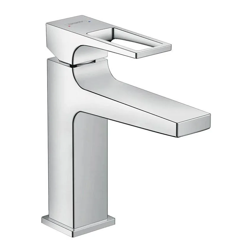 Смеситель для раковины Hansgrohe Metropol 110  74507000 со сливным клапаном Push-Open