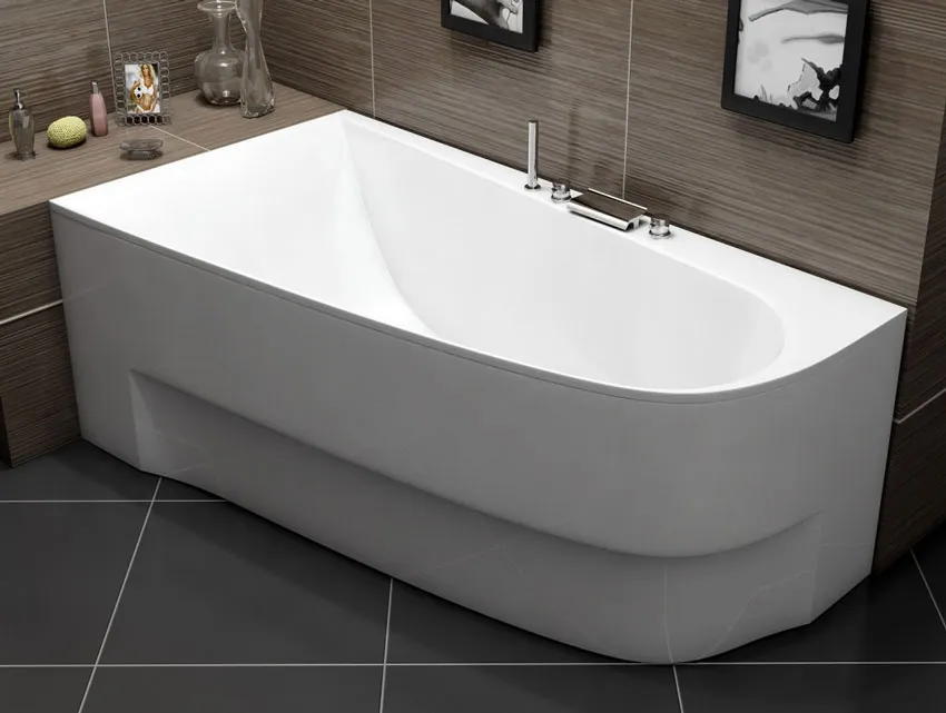 Ванна акриловая Vayer Boomerang (EH) 160x90 L изображение