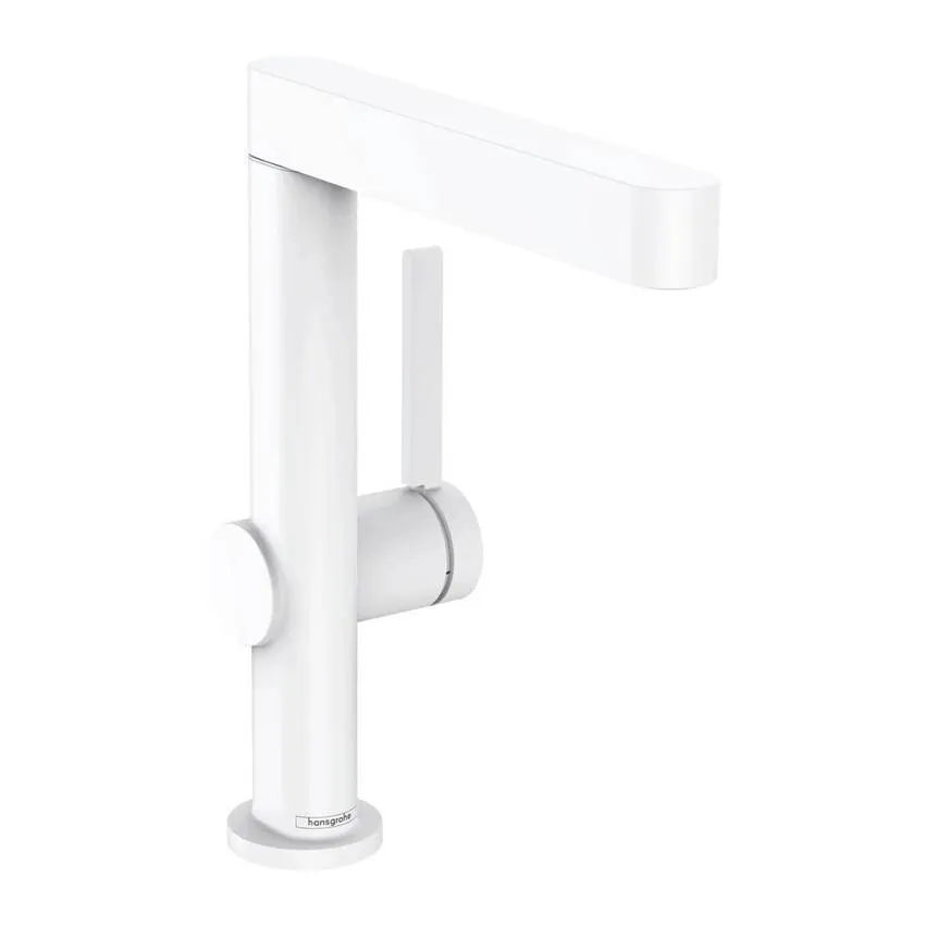 Смеситель для раковины Hansgrohe Finoris 76060700 матовый белый