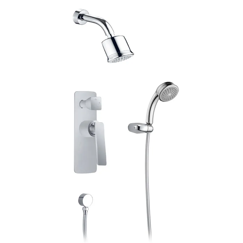 Душевая система встроенная Timo Helmi SX-4059/00-16SM хром-белый