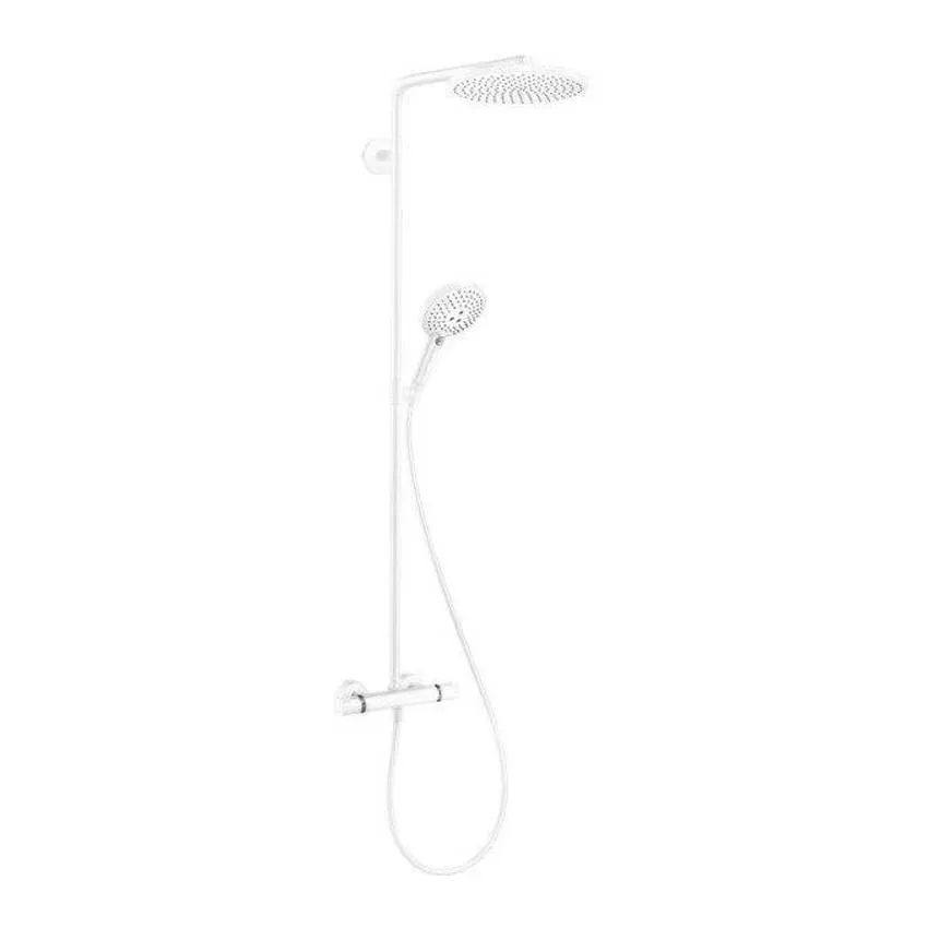 Душевая система Hansgrohe Raindance Select S Showerpipe 240 1jet P 27633700 белый матовый
