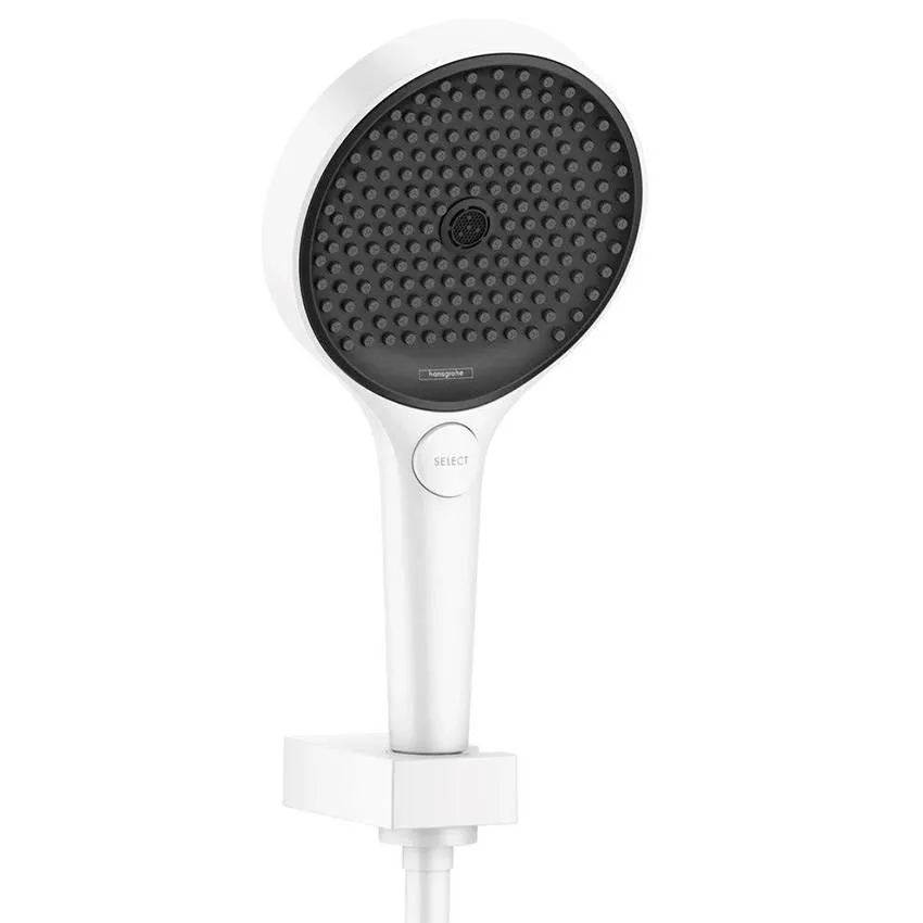 Душевой набор Hansgrohe Rainfinity 130 3jet 26852700 со шлангом 125 см, белый матовый