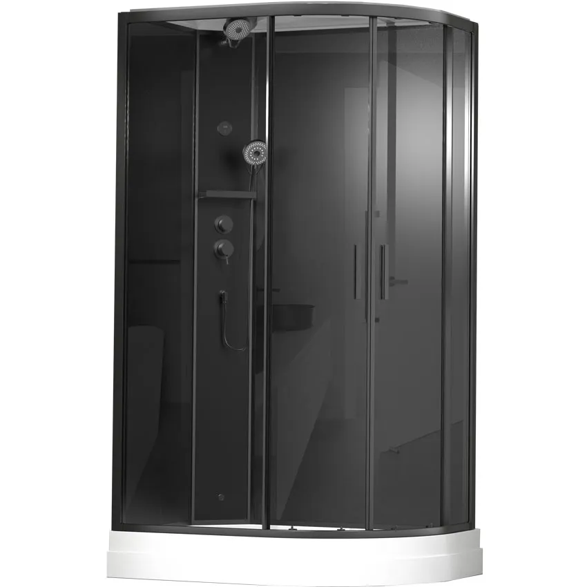 Душевая кабина Timo Premium ILMA Black  902 L