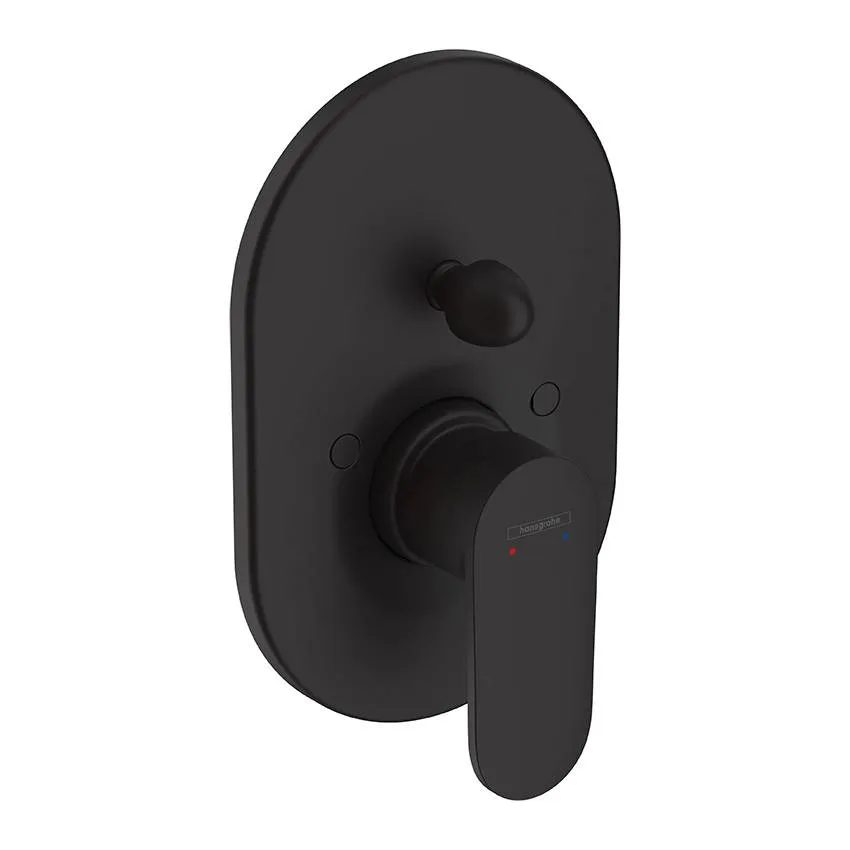 Смеситель для душа Hansgrohe Vernis Blend (внешняя часть) матовый черный (71449670)