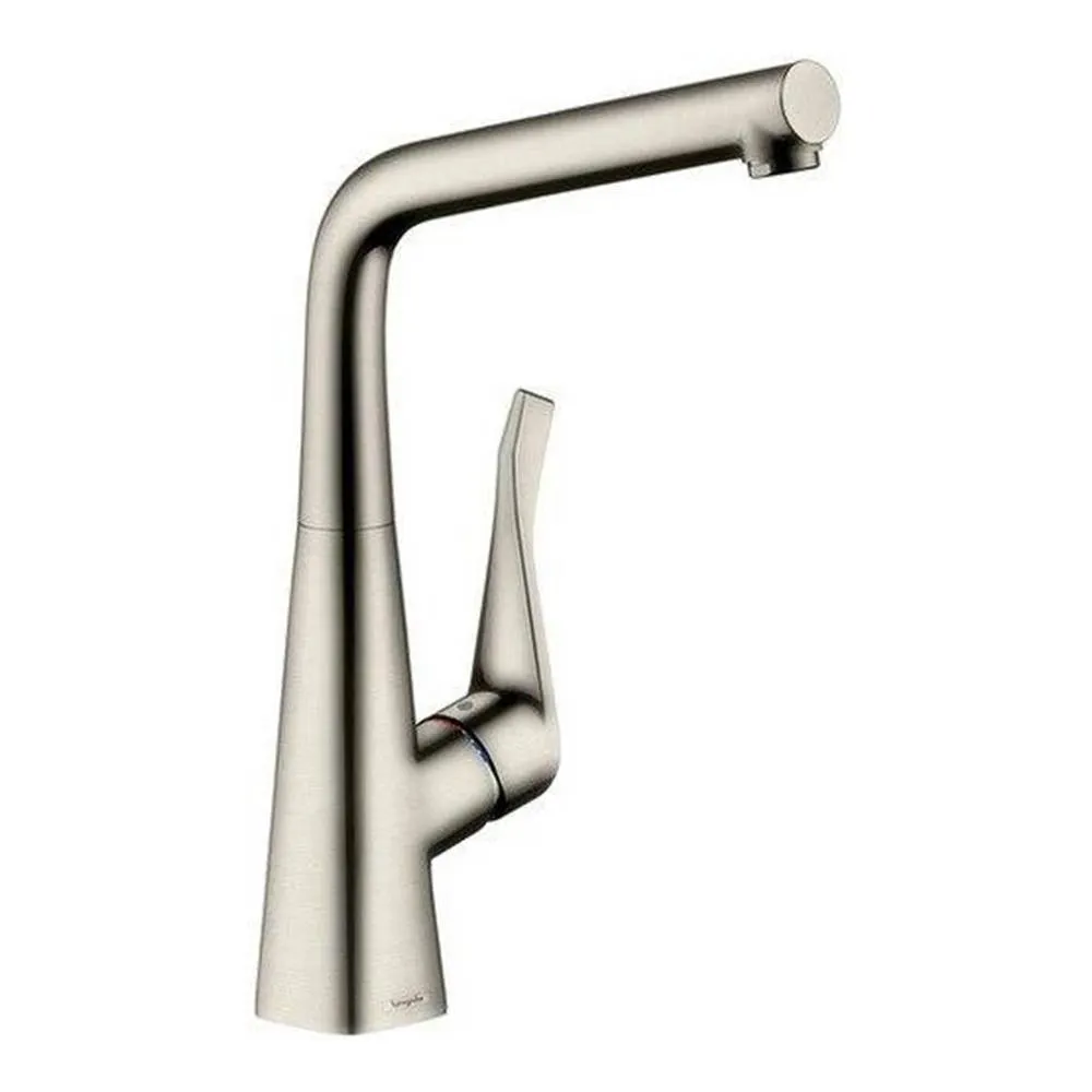 Смеситель для кухни Hansgrohe Metris Select сталь 14883800