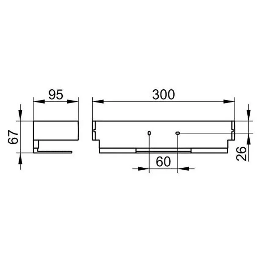 Полка для душа Keuco Edition 11 11158010000 изображение