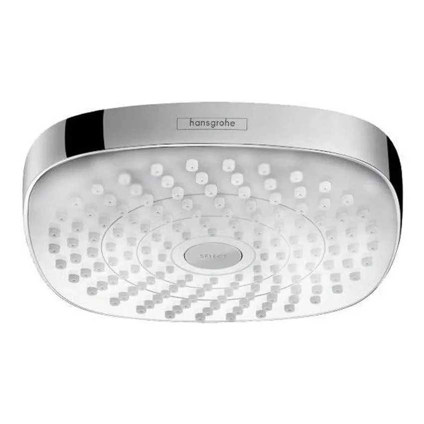 Верхний душ Hansgrohe Croma Select E180 2jet 26524400 белый/хром