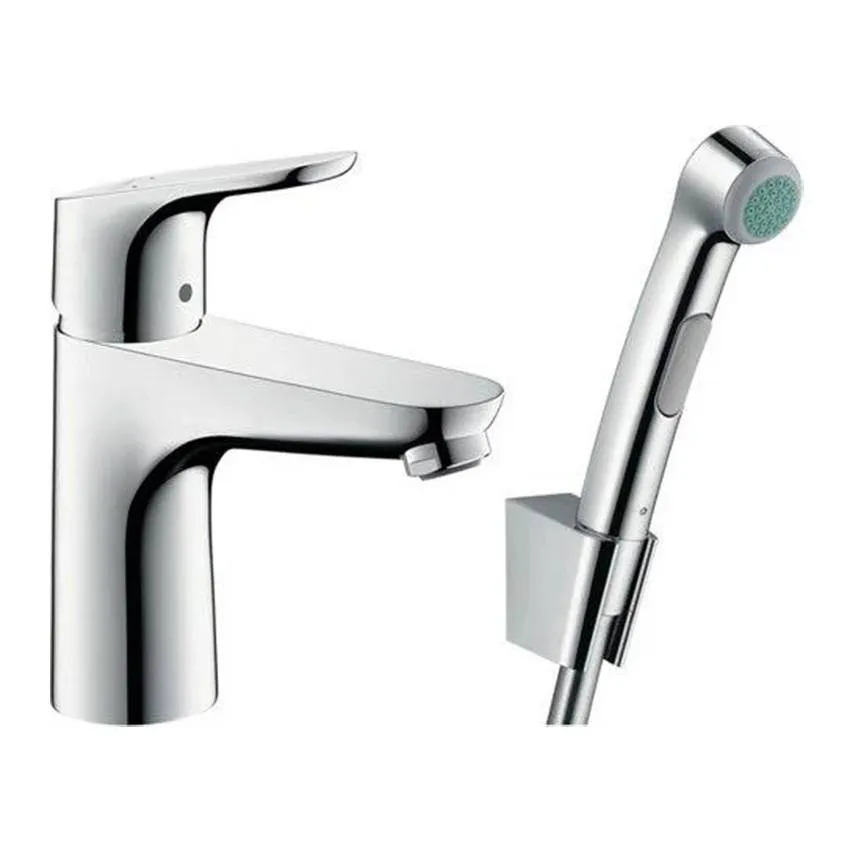 Смеситель для раковины Hansgrohe Focus 31927000 с гигиеническим душем