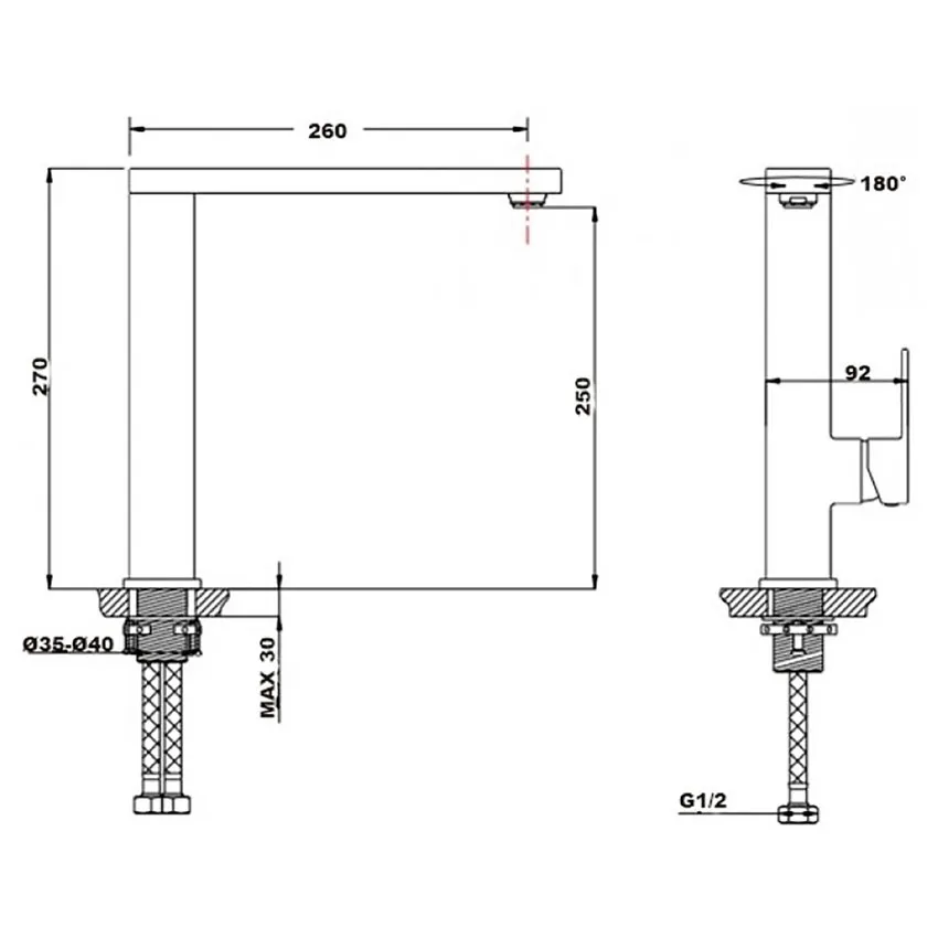 Смеситель для кухни Timo Selene 2066FN chrome изображение