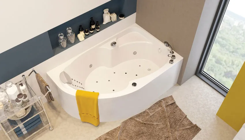 Ванна акриловая 1Marka Diana 150x90 R изображение