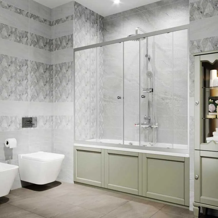 Душевая шторка на ванну Byon WT 170 изображение