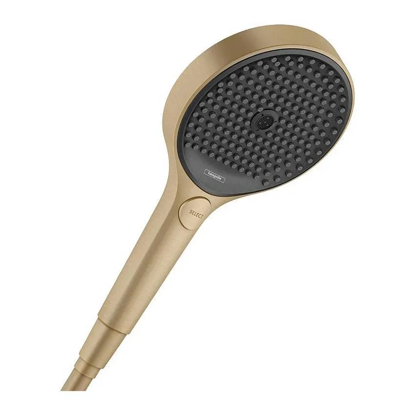 Ручной душ Hansgrohe Rainfinity 130 3jet 26864140 шлифованная бронза