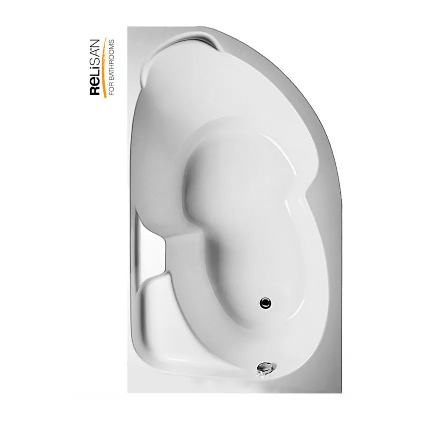 Ванна акриловая Relisan Sofi L 160x100