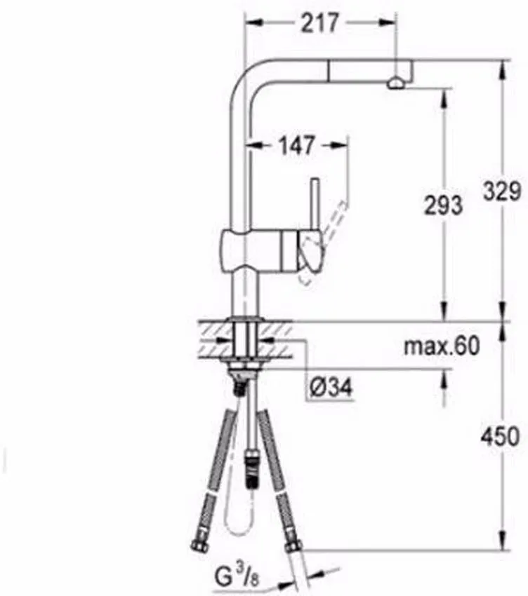 Смеситель для кухни Grohe Minta 32168000 изображение