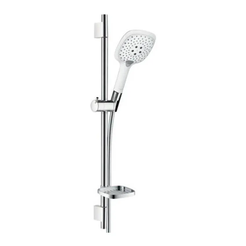 Душевой набор Hansgrohe Raindance Select 150 3jet / Unica’S Puro 0,65 м белый/хром