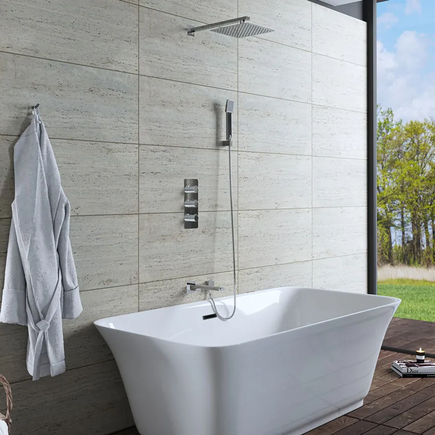 Душевая система встроенная с термостатом Timo Petruma SX-5149/00SM хром изображение