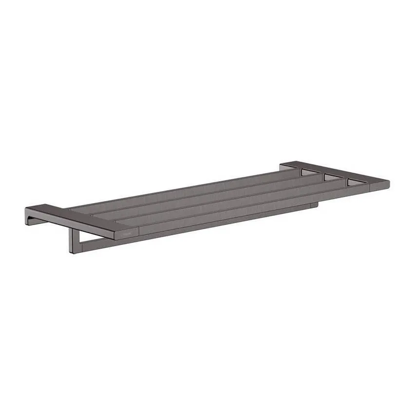 Полка для полотенец Hansgrohe AddStoris 41751340, матовый чёрный хром