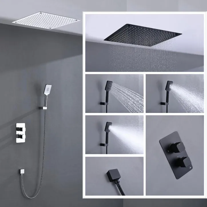 Душевая система встроенная с термостатом Timo Petruma SX-5019/00SM хром изображение