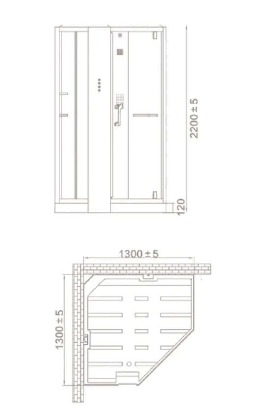 Душевая кабина Orans OLS-SR89106S black изображение
