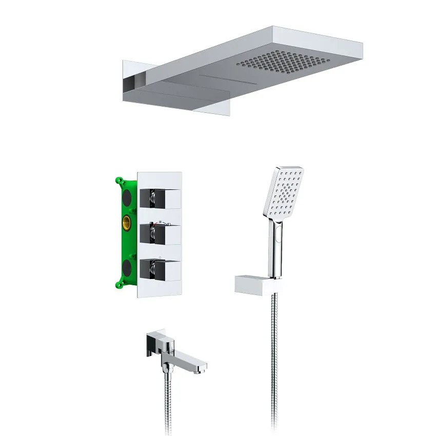 Душевая система встроенная с термостатом Timo Petruma SX-5079/00SM хром